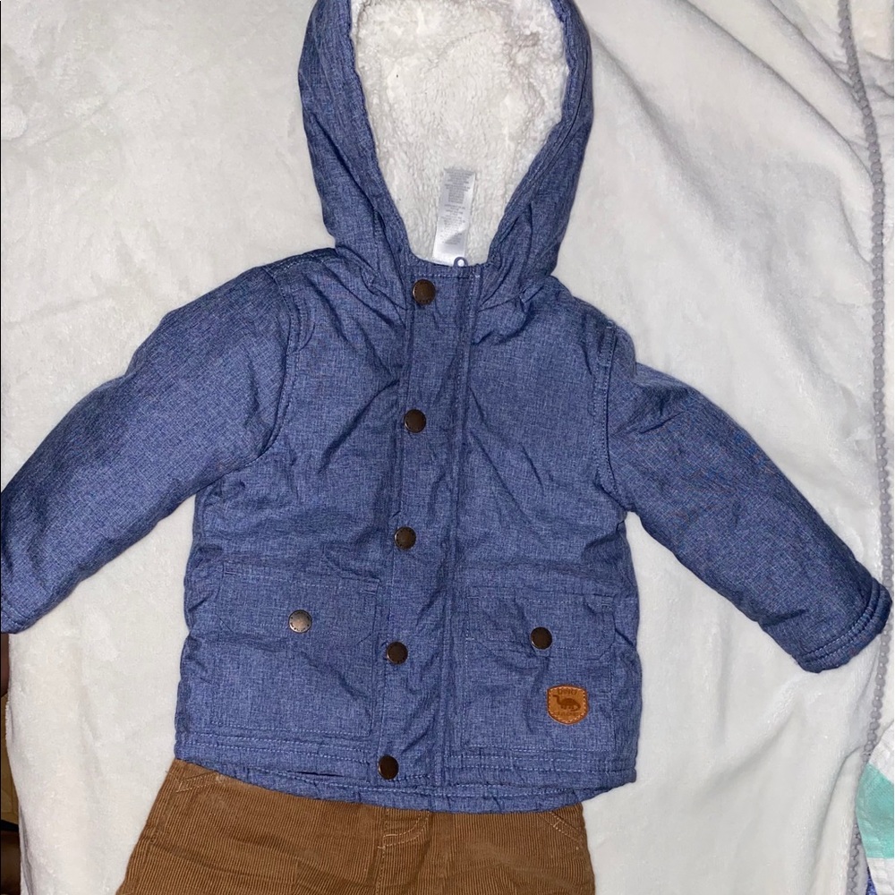 Baby boy set for winter
